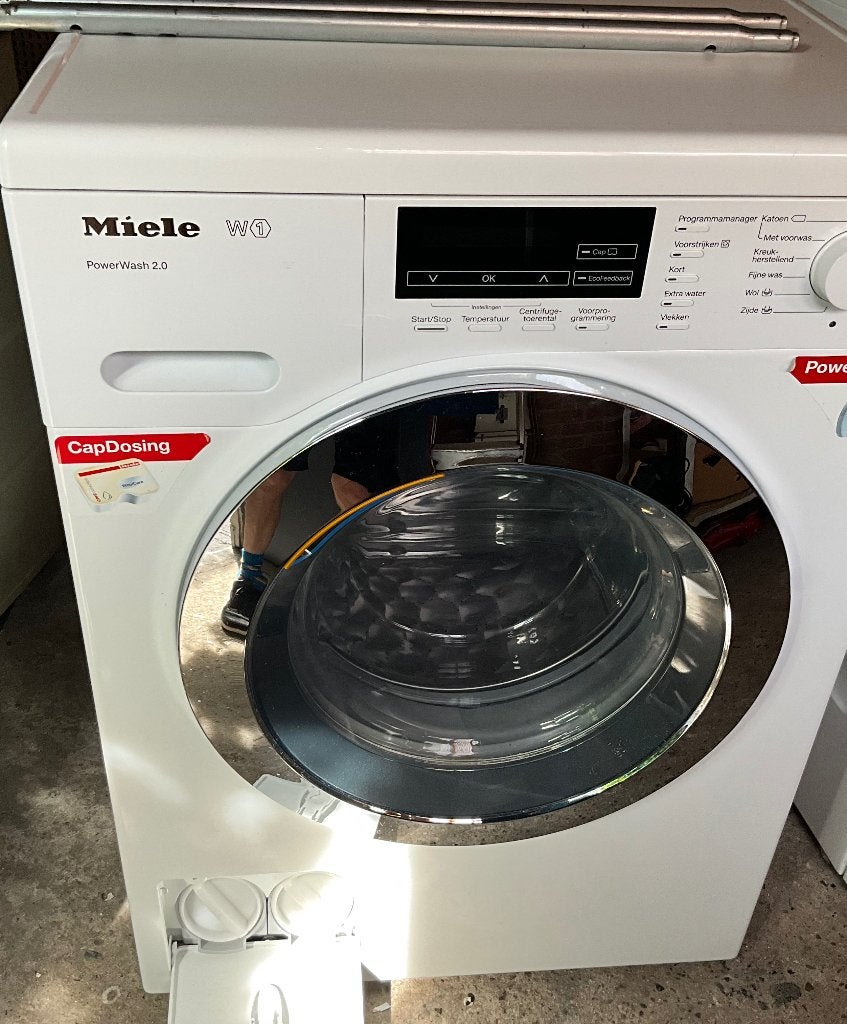 Miele W1Powerwash 2.0 Wasmachine, Ophalen, 1200 tot 1600 toeren, Energieklasse A of zuiniger, 8 tot 10 kg