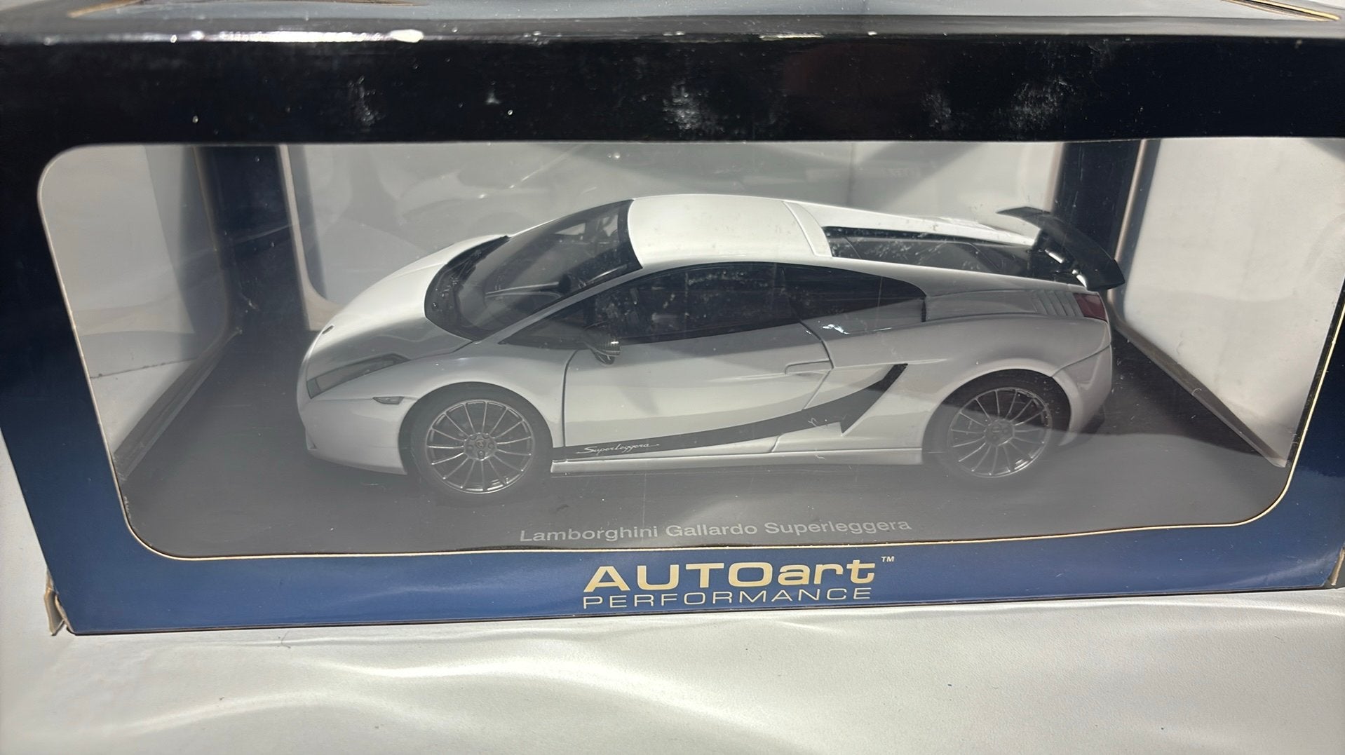 Lamborghini gallardo superleggera autoart 1.18, Ophalen of Verzenden, Autoart, A, A