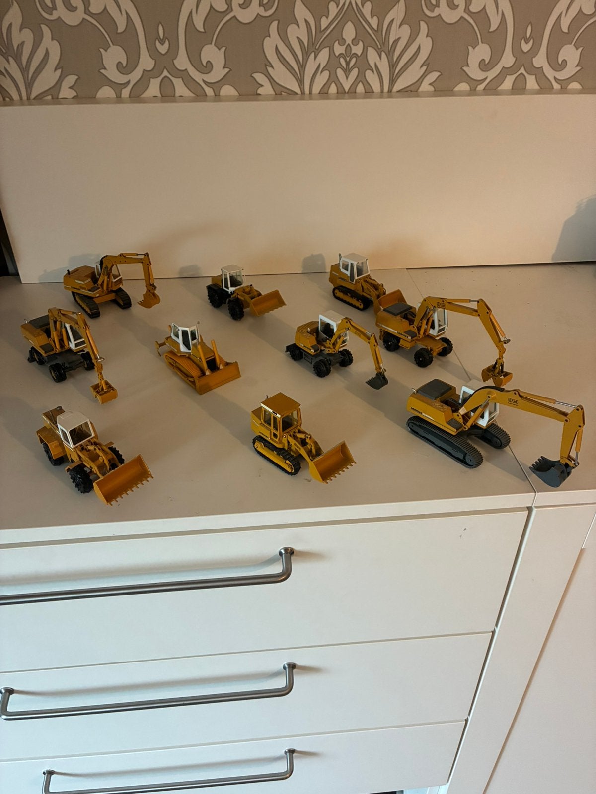 Grote collectie Liebherr graafmachines en shovels, Hobby en Vrije tijd, Ophalen of Verzenden, Zo goed als nieuw, Overige typen