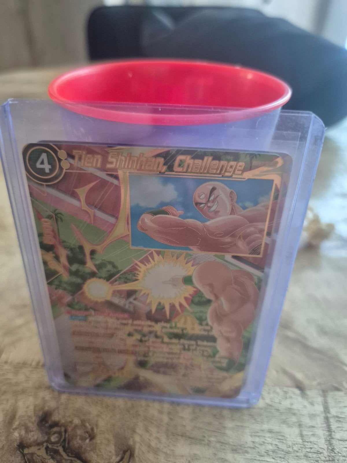 Bt31 Tien Shinhan, Challenge Dragon Ball Super Card Game, Ophalen, Zo goed als nieuw, Losse kaart