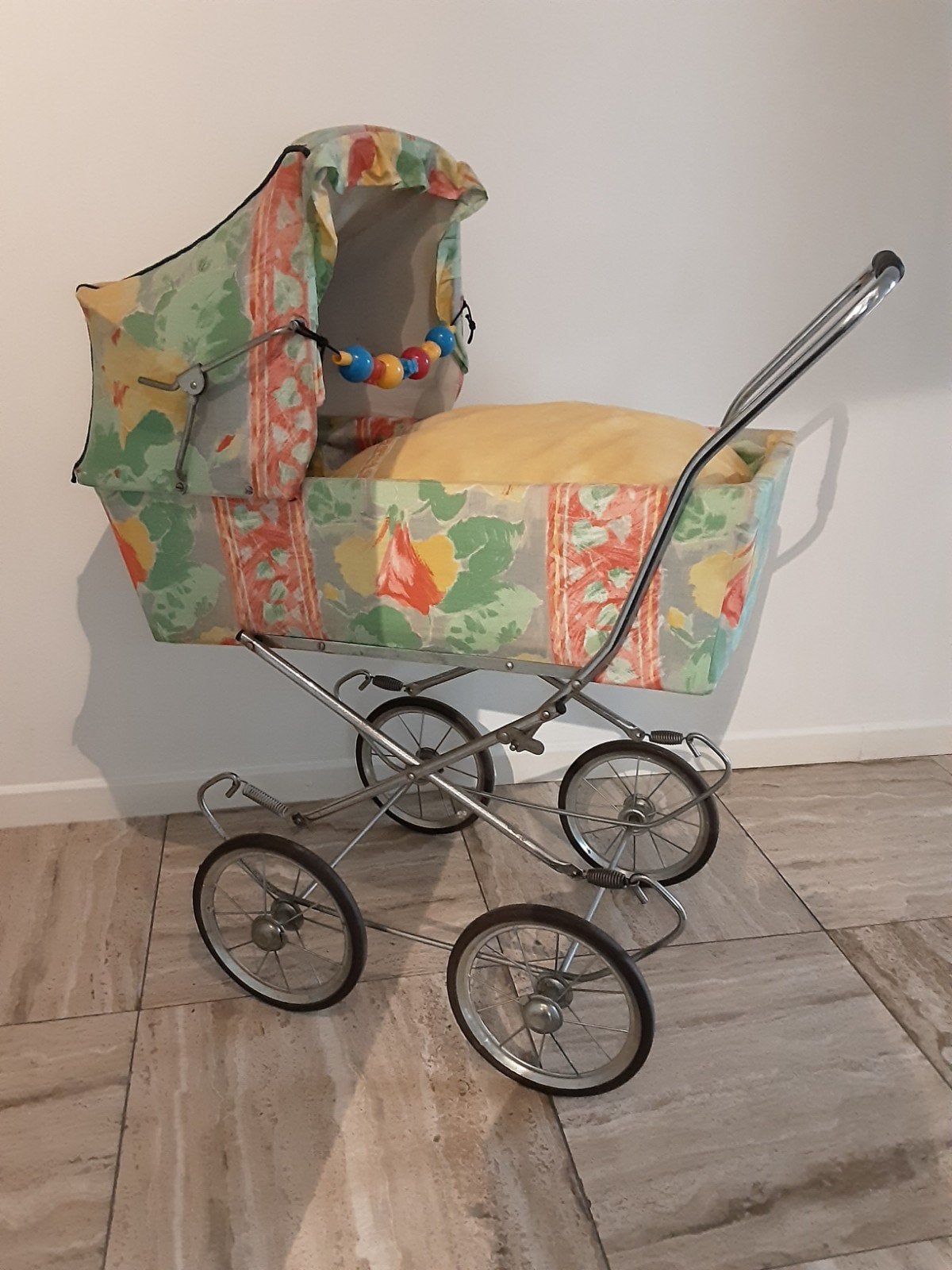 Vintage poppenwagen, Ophalen, Gebruikt, Pop