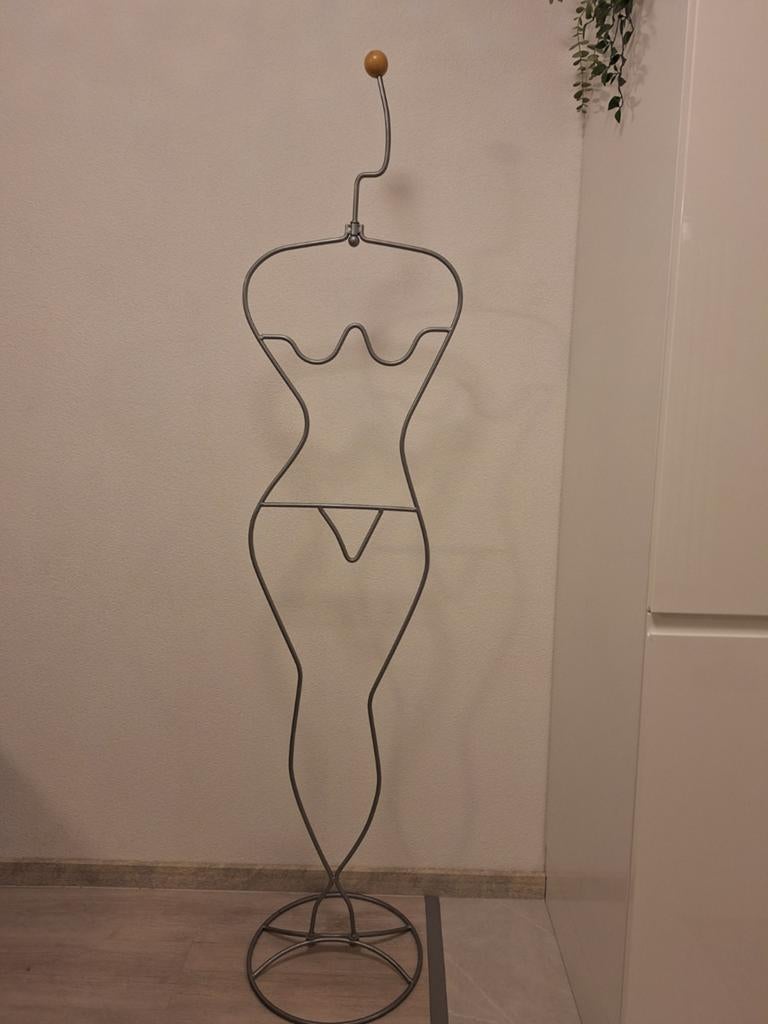 Vintage Ikea Dressgirl Häpen Ehlén Johansson kapstok, Ophalen, Zo goed als nieuw, Metaal, Staande kapstok