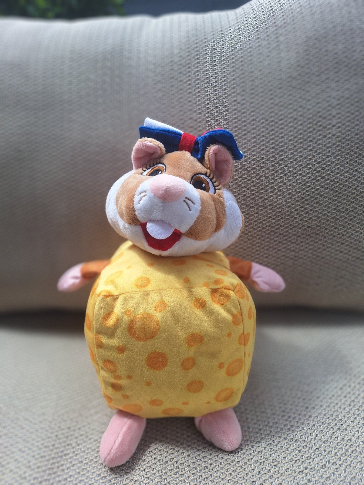 Leuke Hamster Knuffel met Kaasoutfit, Kinderen en Baby's, Speelgoed | Knuffels en Pluche, Overige merken, Overige karakters, Hamster