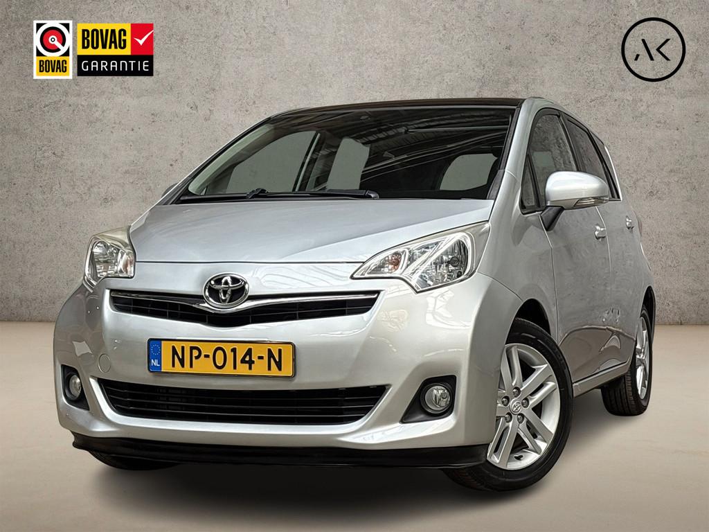Toyota Verso-S 1.3 VVT-i Dynamic Automaat (PANORAMADAK, NAVI, Auto's, Stof, Gebruikt, Zwart, 4 cilinders