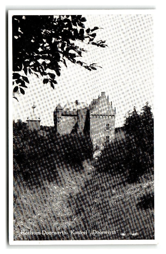 Heelsum-Doorwerth, Kasteel "Doorwerth", Verzamelen, Ansichtkaarten | Nederland, Ophalen of Verzenden, 1960 tot 1980, Gelopen, Gelderland