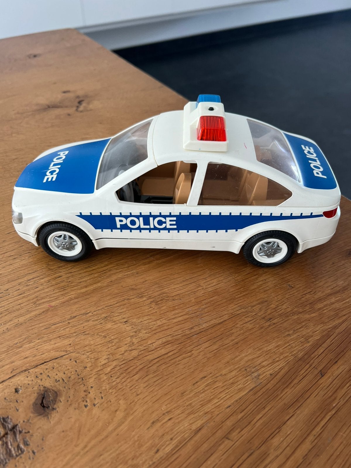 Playmobil politieauto met zwaailicht, Ophalen of Verzenden, Gebruikt, Overige typen