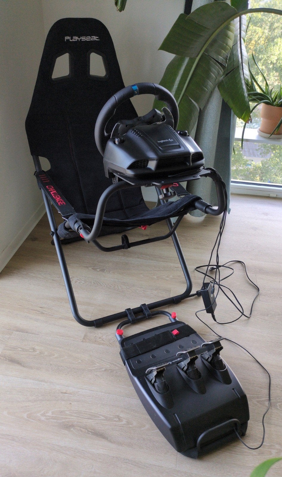 Logitech G29 + Playseat Challenge, Ophalen, Racestuur, PlayStation, Zo goed als nieuw