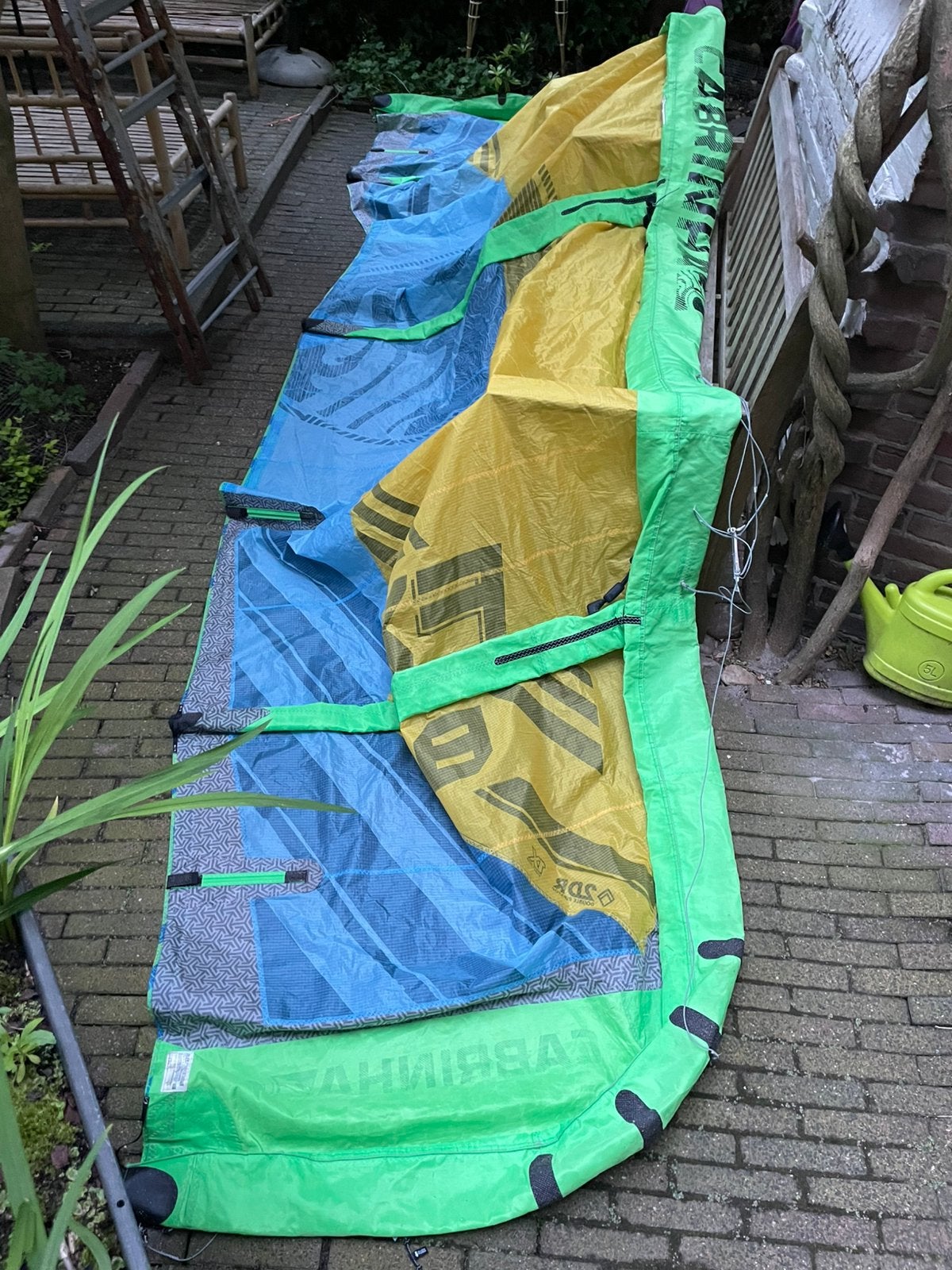 Cabrinha fx 8m 2018, met bar uit 2022, Watersport en Boten, Kitesurfen, Gebruikt, Kitesurf-set, 8 m², Geen board