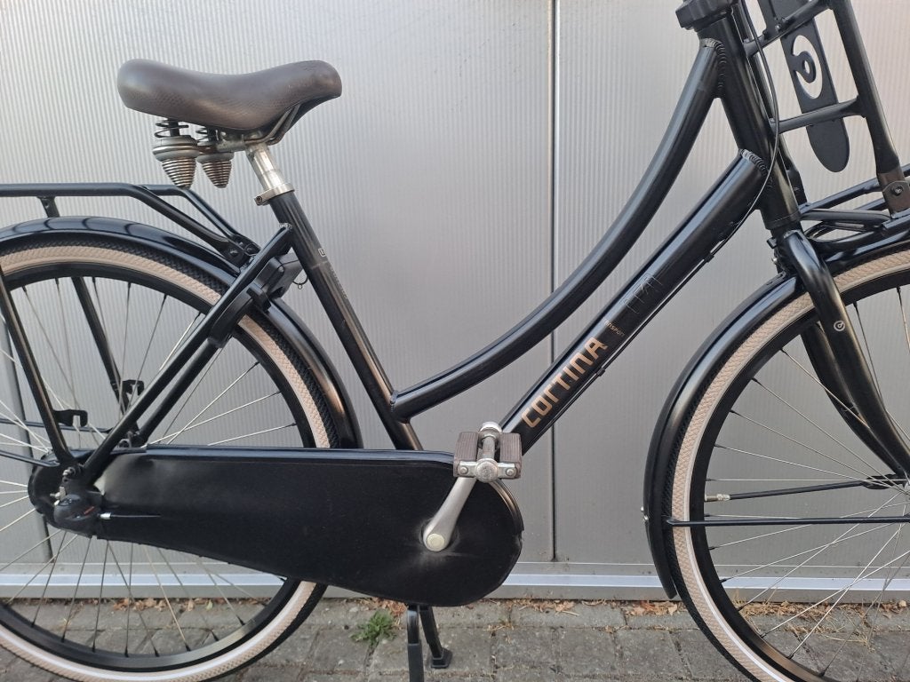 28 inch Cortina(U4) meisjes fiets /50cm, Fietsen en Brommers, Versnellingen, Trommelrem, Ophalen, 26 inch of meer