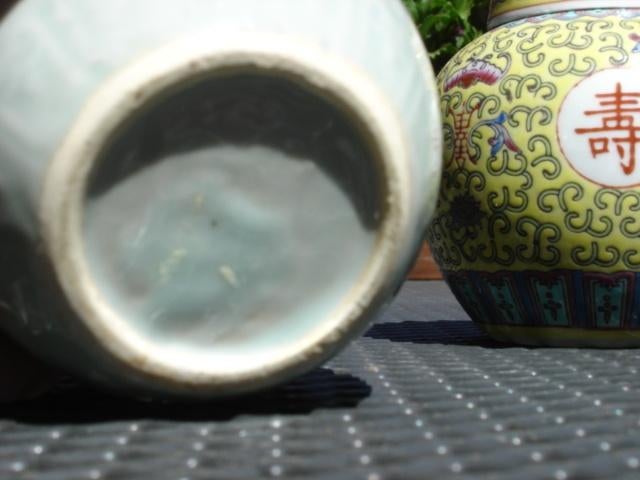 Twee sets van drie gemberpotten uit China /Japan / Thailand, Ophalen of Verzenden