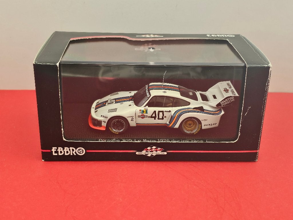SALE: Porsche 935, Le Mans 1976, car # 40. EBBRO. TOPMODEL, Ophalen of Verzenden, Zo goed als nieuw, Auto, Overige merken