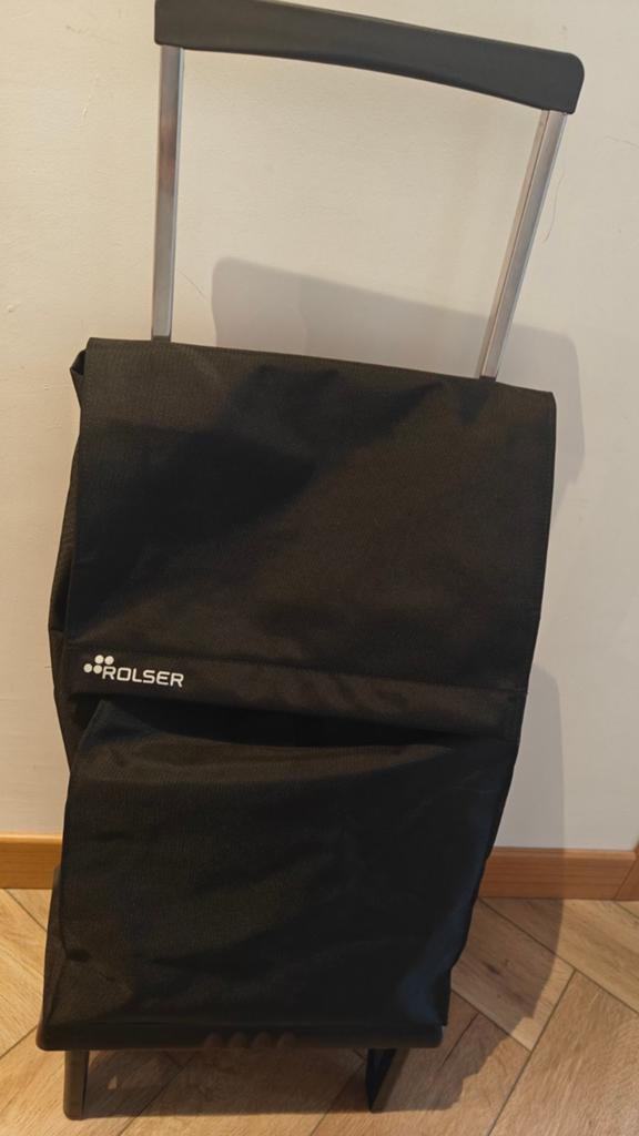 Rolser boodschappen trolley - Zwart, opvouwbaar, Ophalen, Gebruikt
