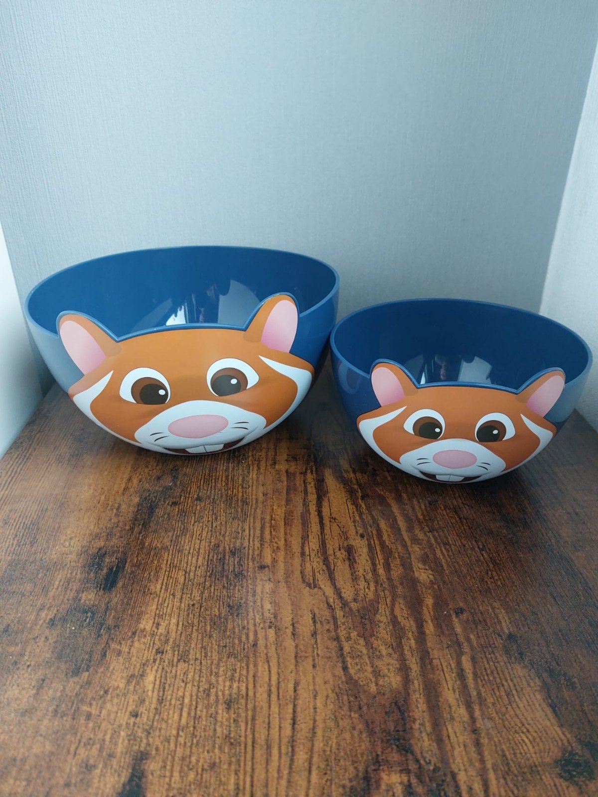 2 AH hamster schalen, Ophalen, Kunststof, Schaal, Rond