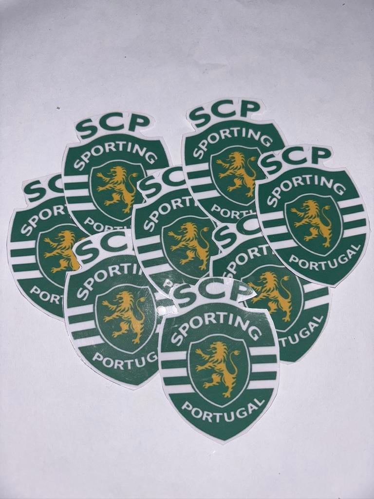 Sporting Lissabon voetbal logo sticker, Ophalen of Verzenden, Nieuw, Buitenlandse clubs, Poster, Plaatje of Sticker