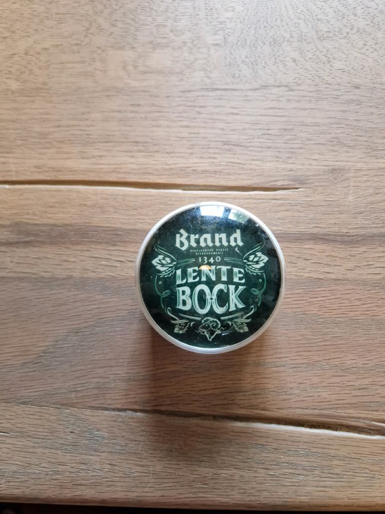 Taplens brand lentebok bier, Ophalen of Verzenden, Brand