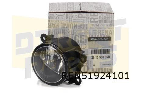 Renault Captur (6/17-1/20) (XJB) Mistlamp Links (halogeen) O, -, Renault, -, Nieuw