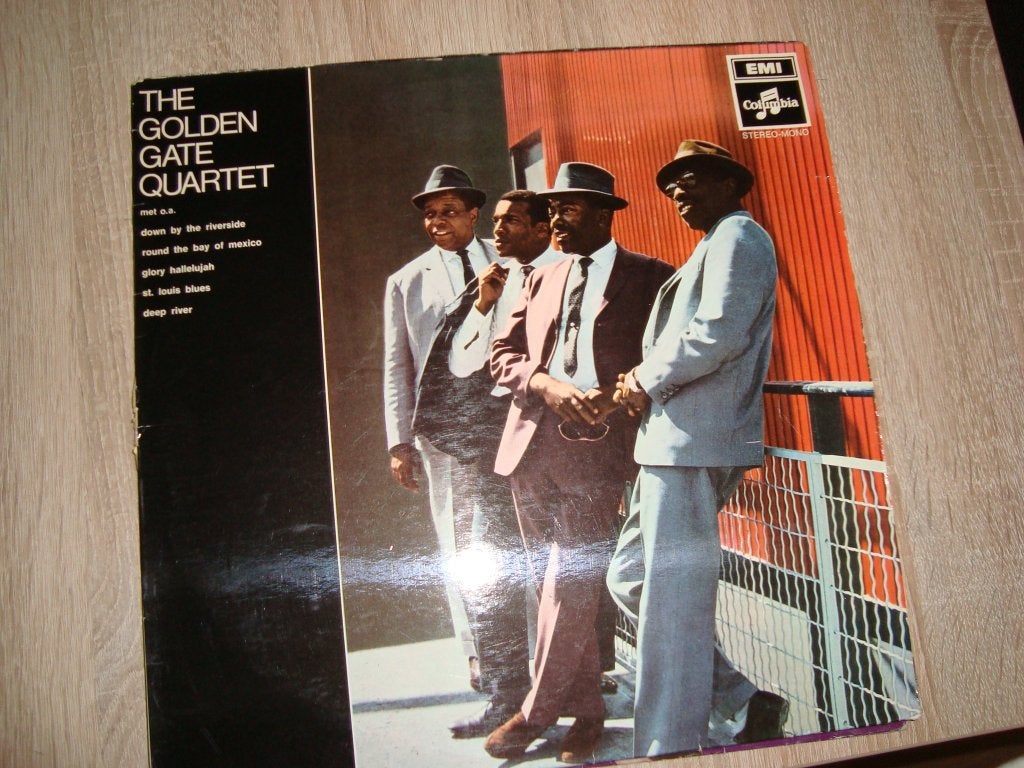 LP:THE GOLDEN GATE QUARTET, LP, Gebruikt, Ophalen of Verzenden, 12 inch