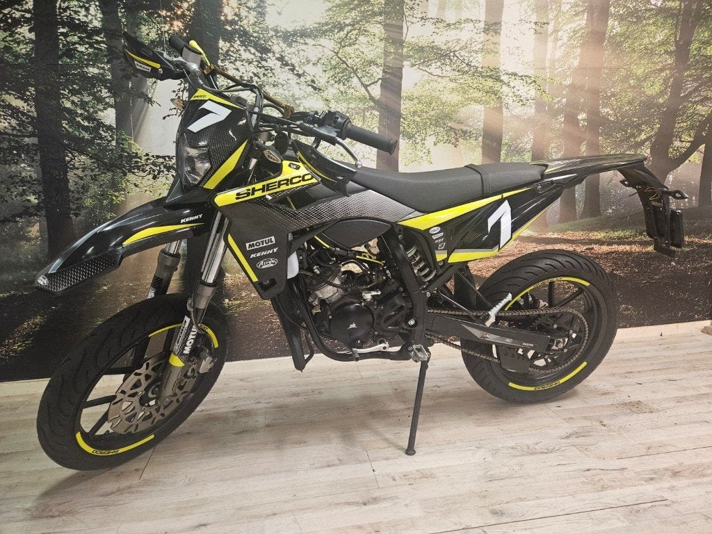 Sherco SM 50. In keurig nette staat., Overige merken, 6 versnellingen, Zo goed als nieuw, Costertweewielers@hotmail.com