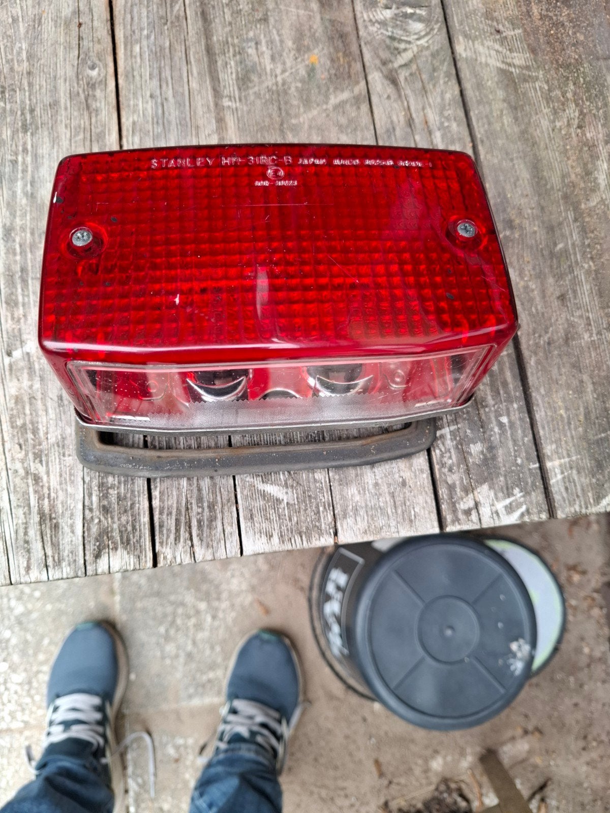 Achterlicht Honda Sevenfifty (Stanley HP-318C-B), Ophalen, Gebruikt