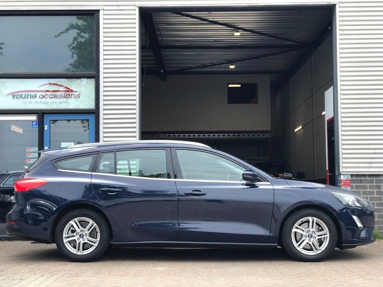 Ford Focus Wagon 1.0 EcoBoost Hybrid Edition Business|DAB|La, Auto's, Ford, Dealer onderhouden, 125 pk, Gebruikt, Origineel Nederlands