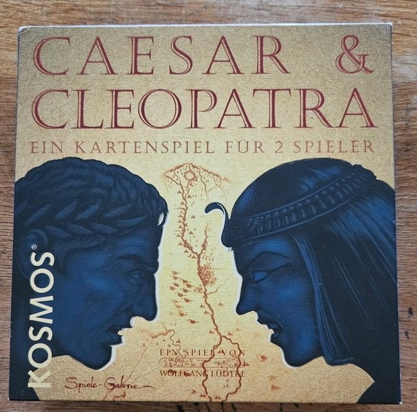 spel Caesar en Cleopatra duitstalig 5 euro, Ophalen of Verzenden, Zo goed als nieuw