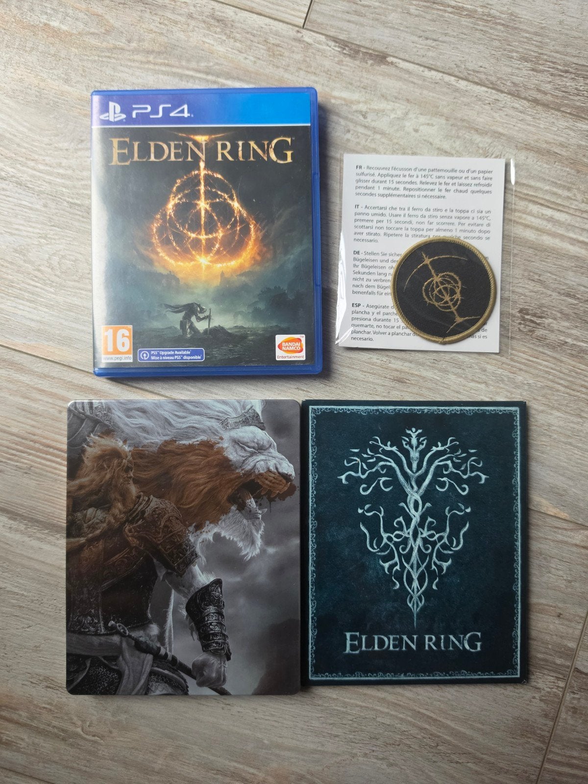 Elden Ring PS4/ ps5 Launch Edition met Steelbook en extra's, Online, 1 speler, Ophalen of Verzenden, Zo goed als nieuw
