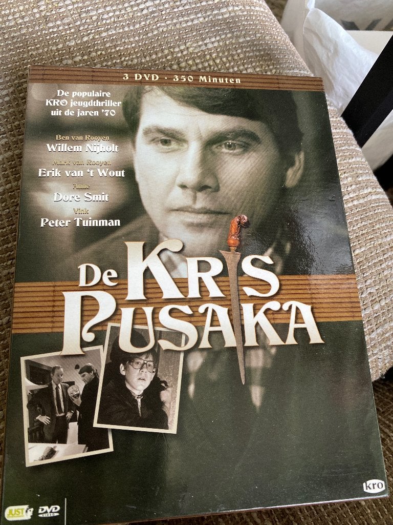 De Kris Pusaka - KRO Jeugdthriller uit de jaren '70 (3 DVD), Gebruikt, Alle leeftijden, Ophalen of Verzenden, Nederlands