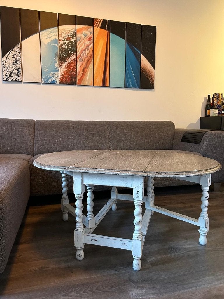 Uitklapbare salontafel, Ophalen, Minder dan 50 cm, 50 tot 100 cm, Overige houtsoorten