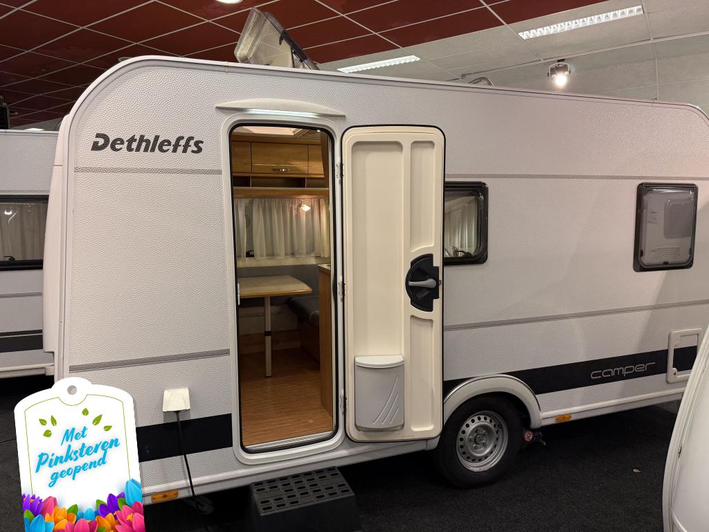 DETHLEFFS CAMPER 390 FS FRANSBED TREINZIT MOVER VOORTENT TOP, Bedrijf, Treinzit, Overige typen, Dethleffs