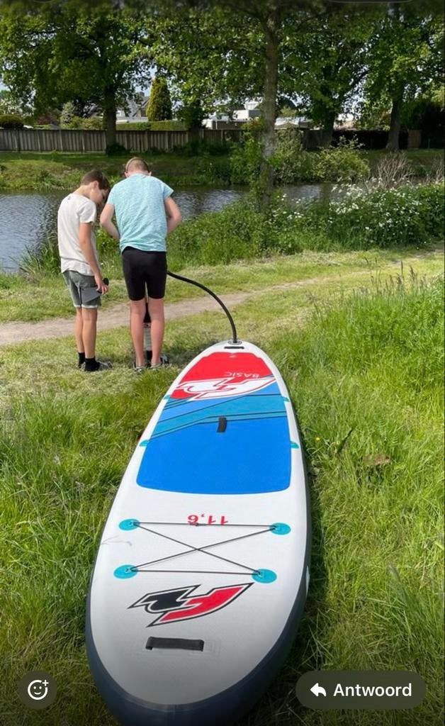 Stabiel SUP board voor beginners inclusief pomp, Watersport en Boten, Suppen, Ophalen of Verzenden, Gebruikt, SUP-boards
