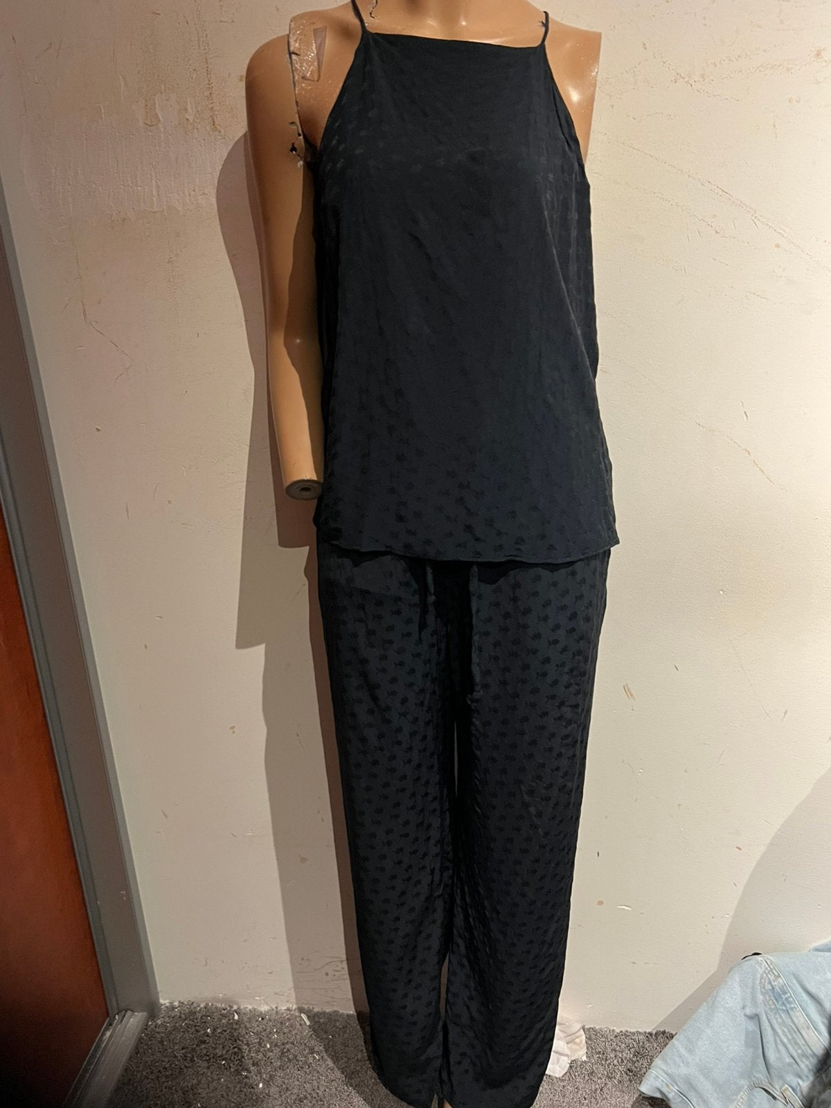 ZARA set broek S top L zgan, Kleding | Dames, Blauw, T, T, Ophalen of Verzenden