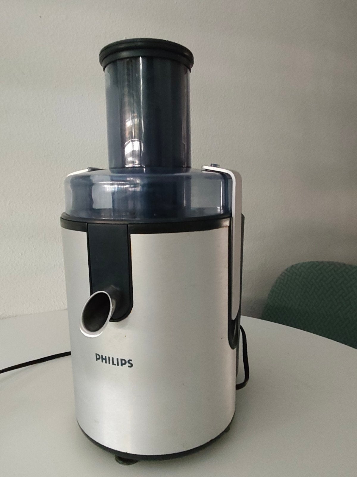 Philips HR1861 Sapcentrifuge - Zilver/Zwart, Ophalen of Verzenden, Gebruikt, Elektrisch, Sapcentrifuge