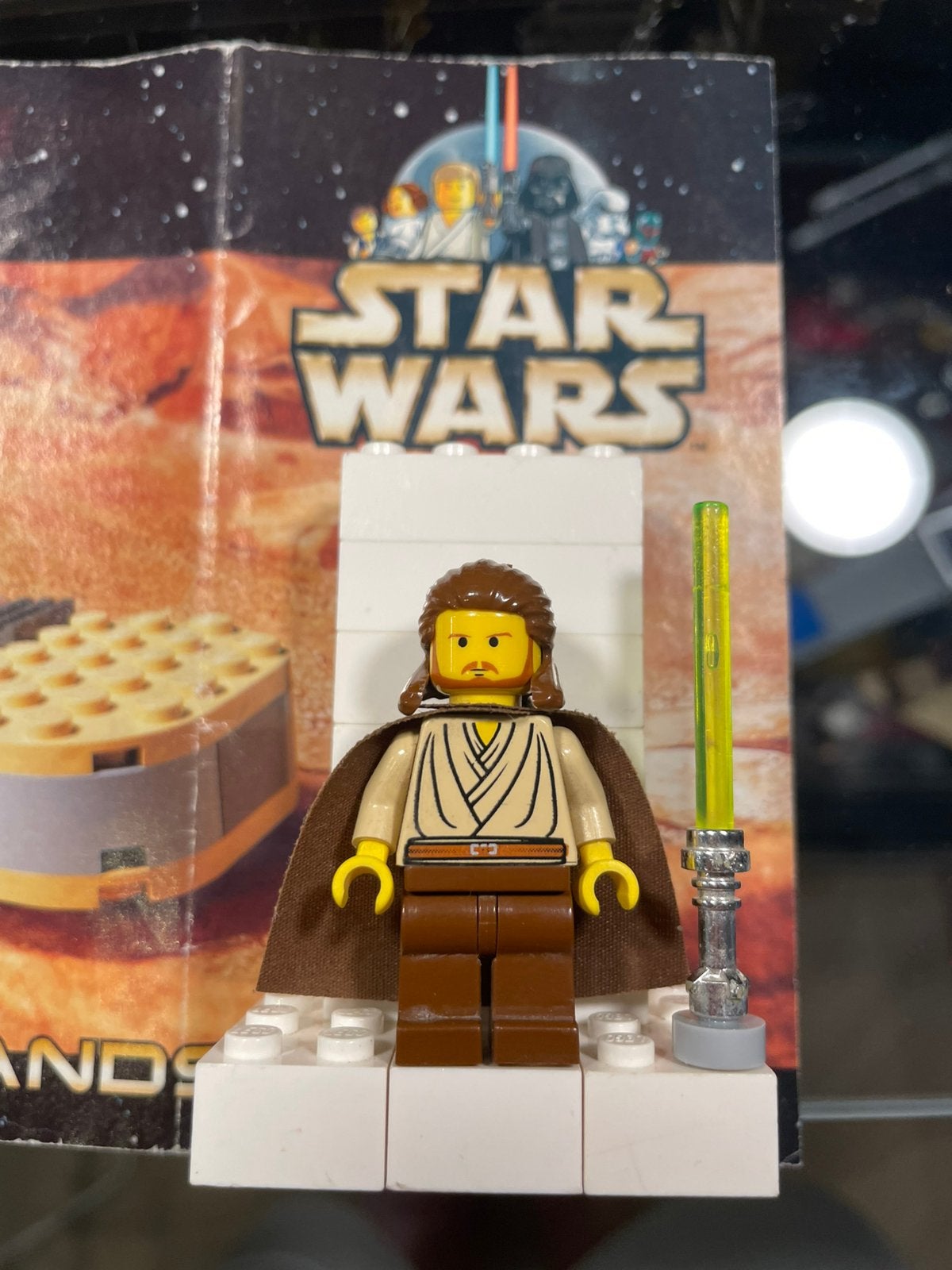 Lego qui gon jinn ( sw0027 ), Star Wars, Lego, Nieuw, Ophalen of Verzenden