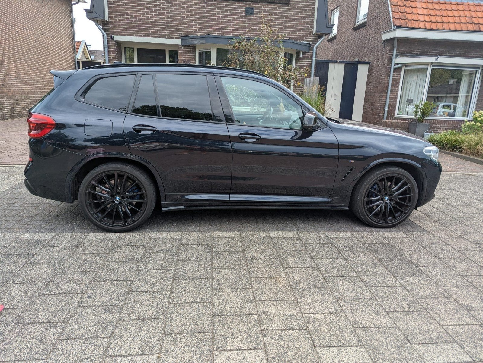 BMW X3 M40i 360pk Aut 2018 Zwart, Auto's, Automaat, Verkeersbordherkenning, Achterwielaandrijving, Zwart