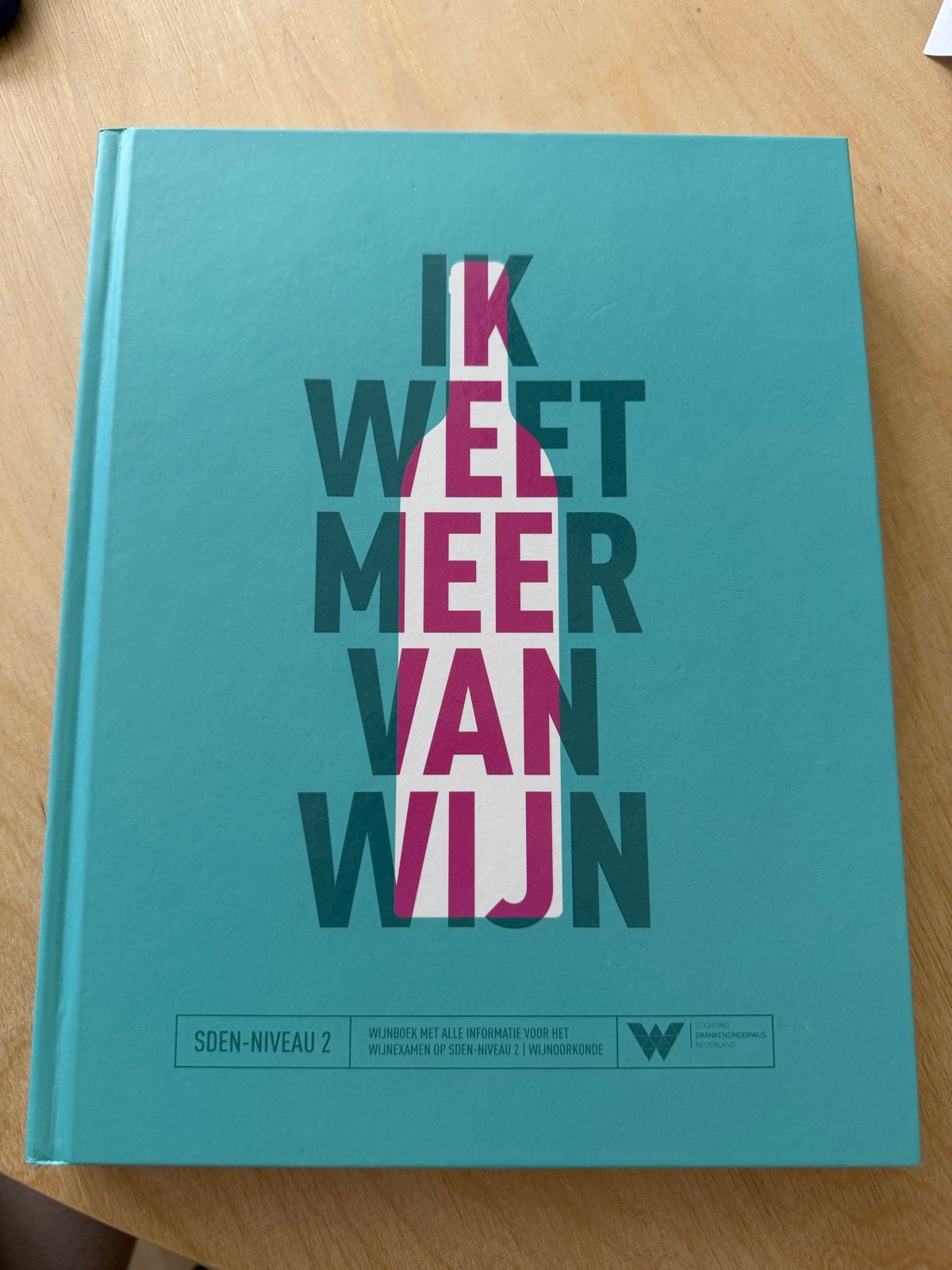 Ik weet meer van wijn - SDEN-niveau 2, Boeken, Literatuur, Zo goed als nieuw, Nederland, Ophalen