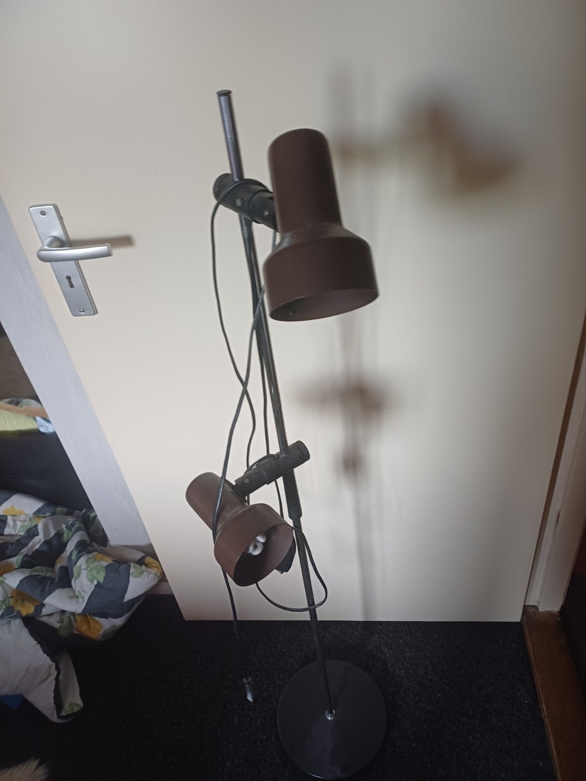 vintage  herda vloerlamp zie foto's, Ophalen of Verzenden
