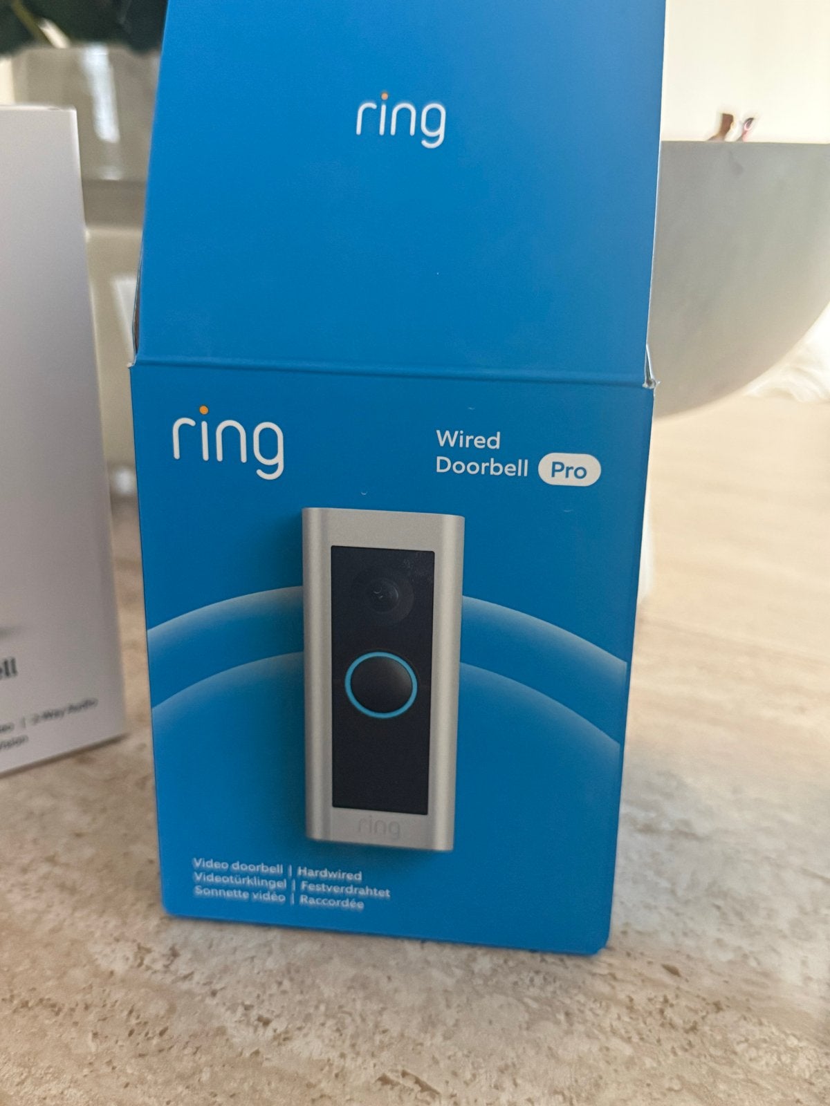 Ring Wired Doorbell Pro 2 + chime pro, Ophalen of Verzenden, Zo goed als nieuw, Bedraad