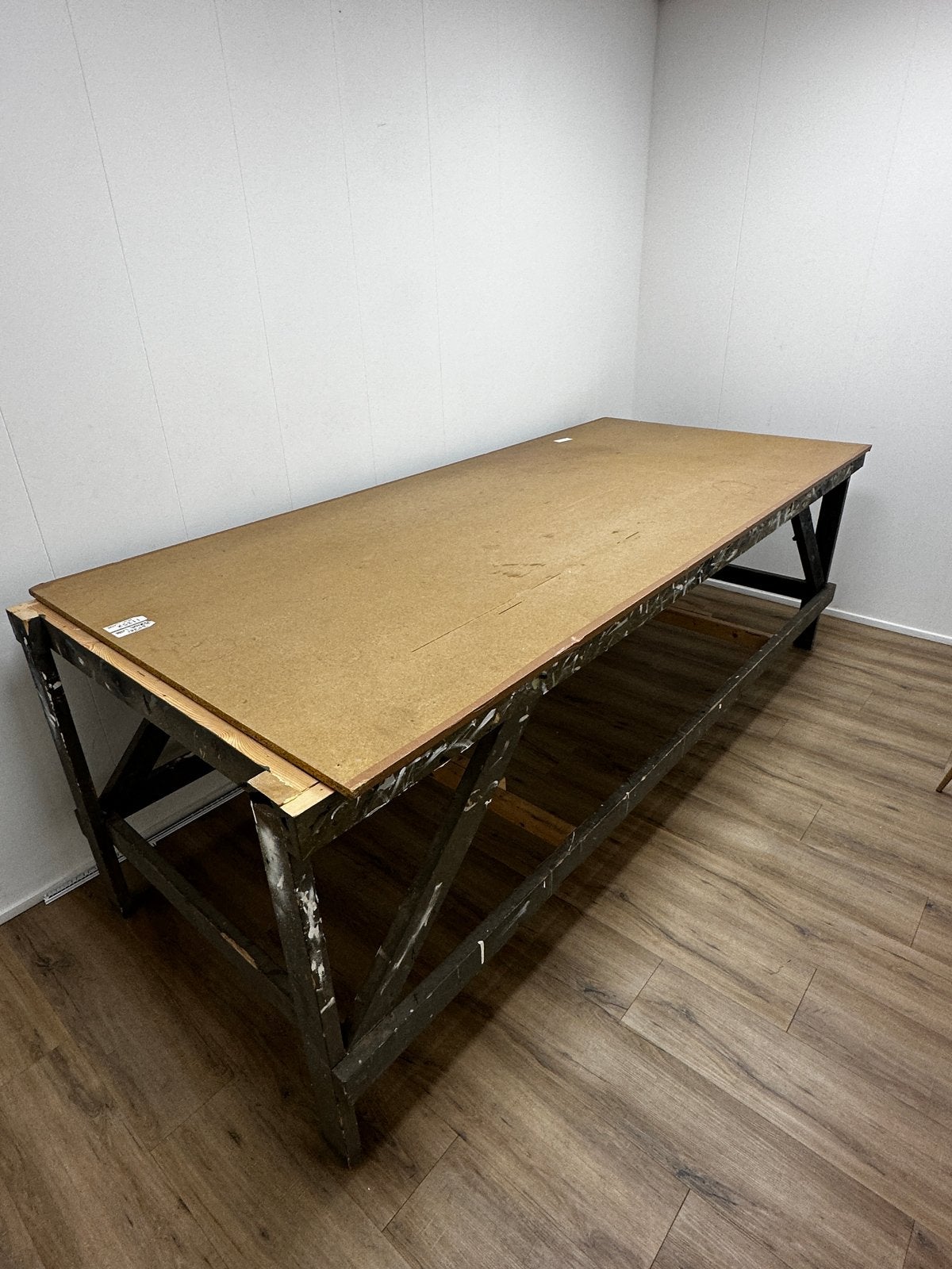 Werktafel - 300x130x100cm. (GRATIS), Ophalen, Gebruikt, 120 tot 170 cm