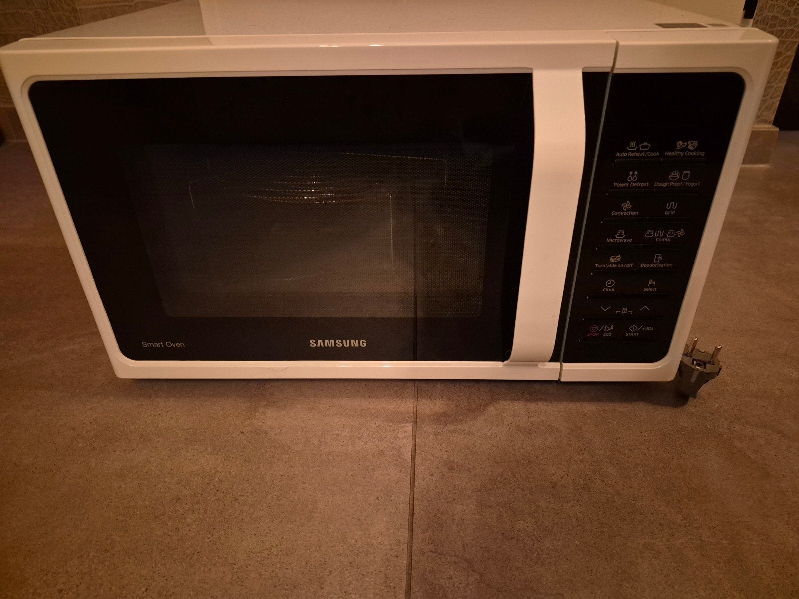 Samsung Smart Oven Combimagnetron MC28H5015AW, Ophalen, Combimagnetron, Minder dan 45 cm, Hete lucht