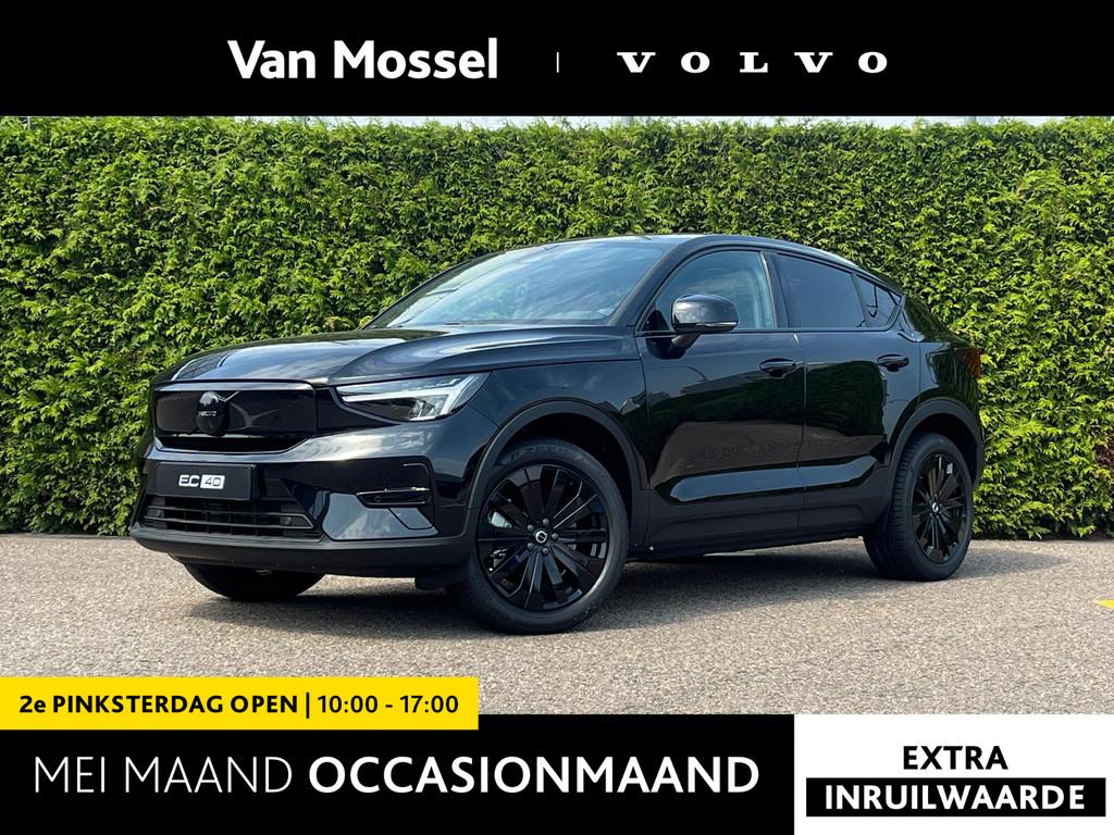 Volvo EC40 Single Motor Extended Range Plus 82 kWh | Donker, Auto's, Automaat, 12 maanden, Achterwielaandrijving, Volvo Selected Used Cars