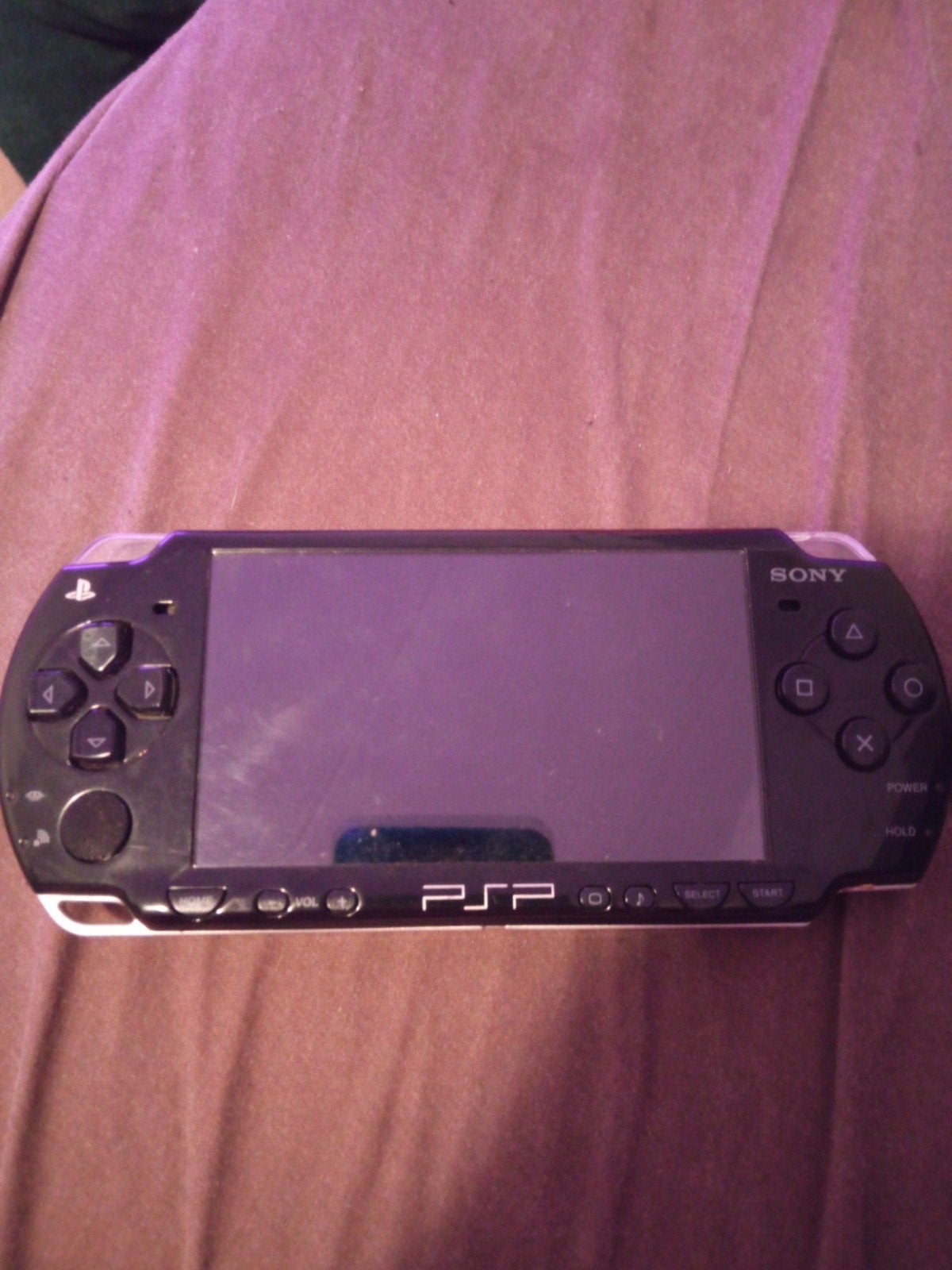 Sony PSP 3000 Zwart met hoesje en oplaadkabel, Spelcomputers en Games, Ophalen, Gebruikt, Zwart, PSP 3000