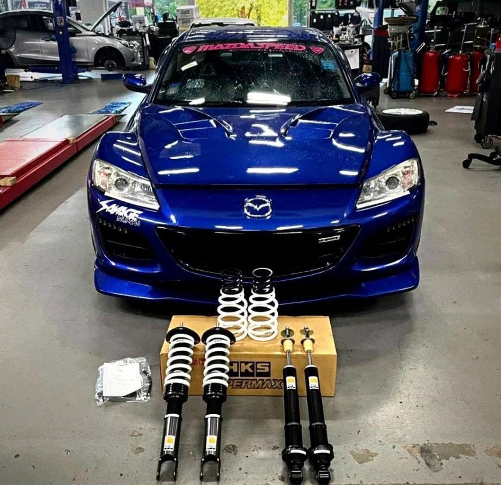 HKS Hipermax S schroefset verlaging - Mazda Rx8 Rx-8, Auto diversen, Ophalen of Verzenden