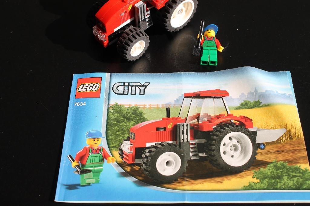 lego city tractor 7634, Kinderen en Baby's, Speelgoed | Duplo en Lego, Zo goed als nieuw, Lego, Complete set, Compleet, Inclusief instructies