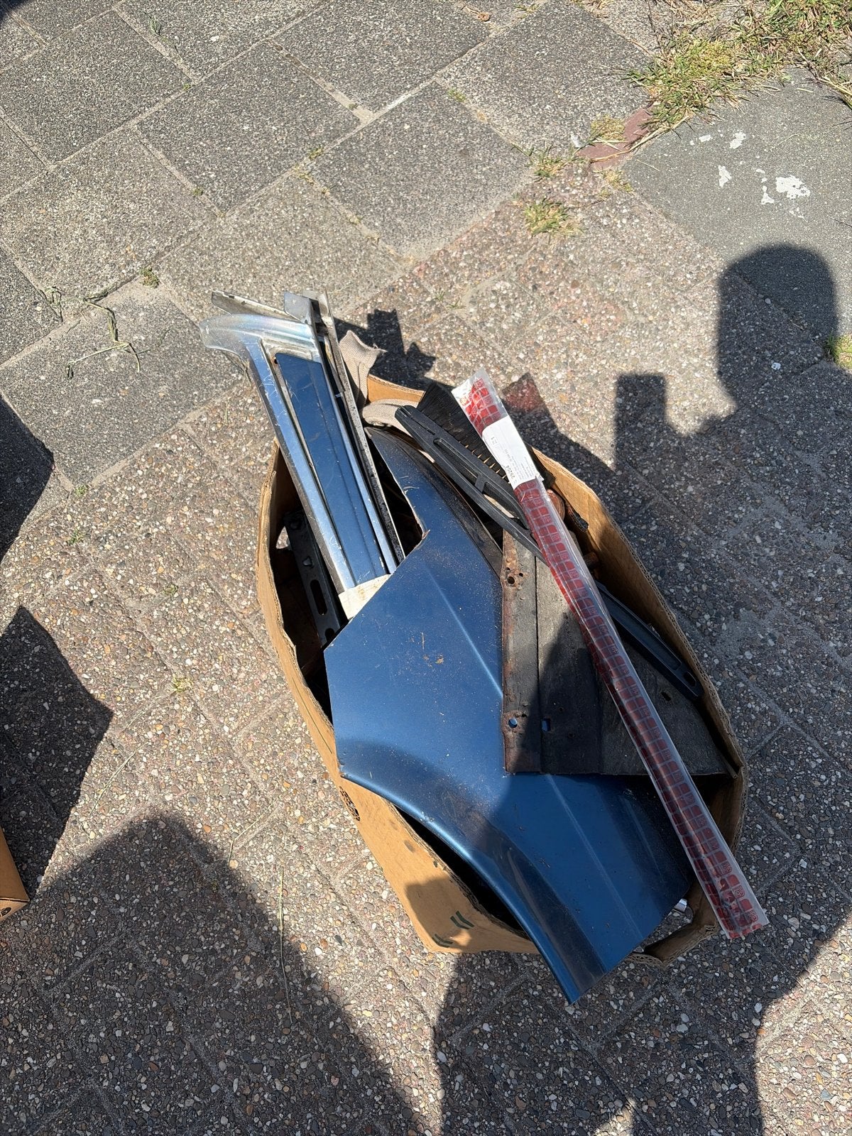 Diverse W116 onderdelen - Mercedes-Benz, Auto-onderdelen, Ophalen, Gebruikt, Mercedes-Benz, Spatbord