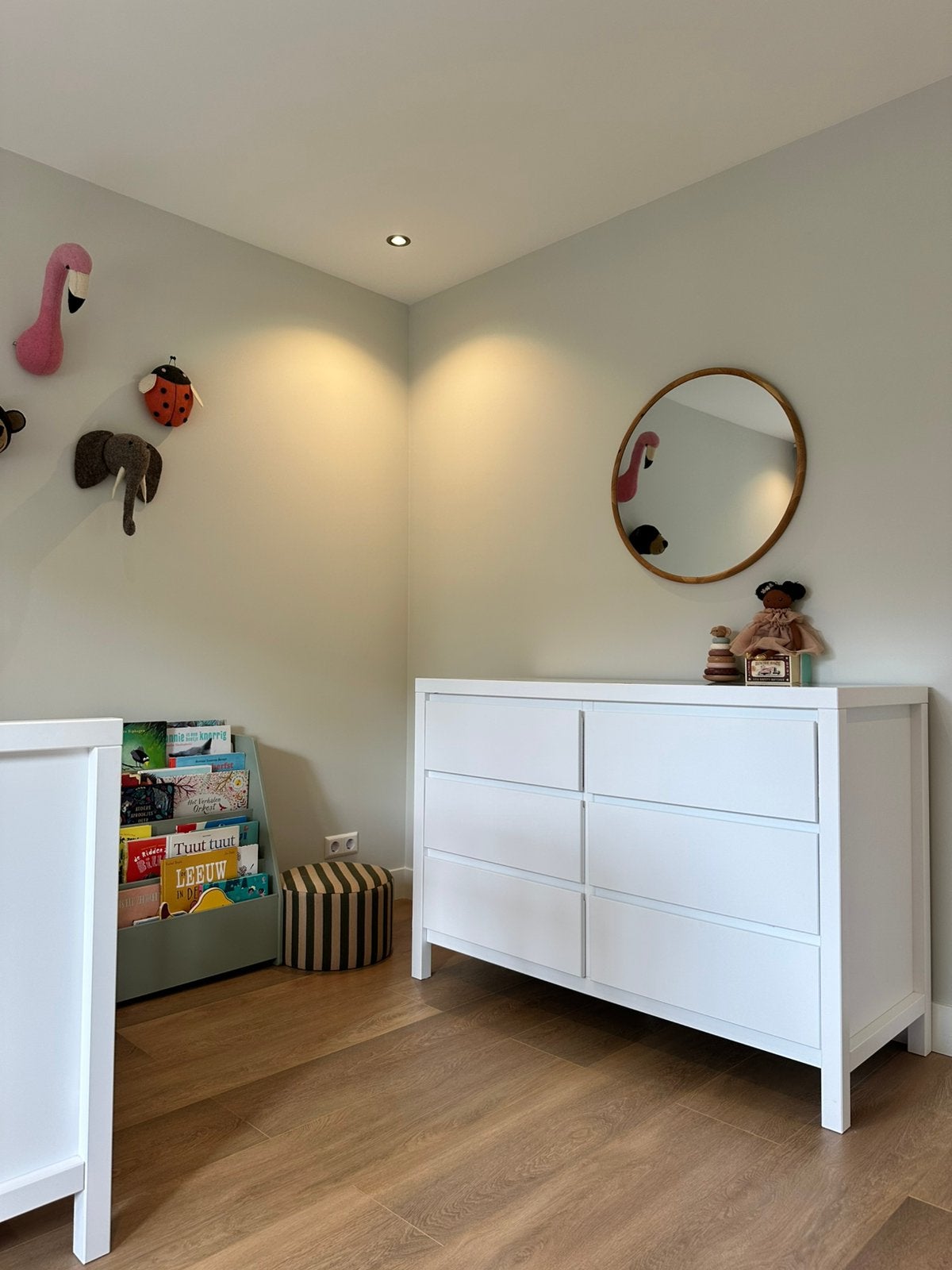 Z.G.A.N. Bopita commode / ladekast – wit – 6 ruime lades, Ophalen, 50 tot 70 cm, 100 cm of meer, Zo goed als nieuw