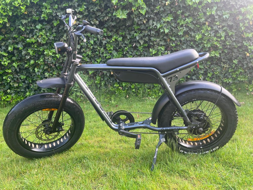 Super73 ZX E-bike - Goed onderhouden met nieuwe onderdelen, Overige merken, Gebruikt, Ophalen of Verzenden, Minder dan 47 cm
