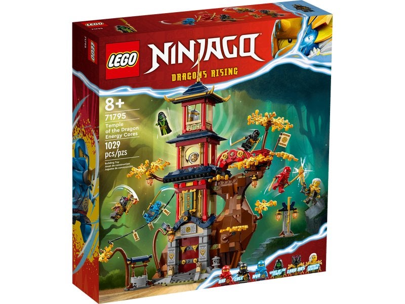 Lego Tempel van de drakenenergiekernen (71795) Nieuw, Lego, Nieuw, Ophalen of Verzenden, Ninjago