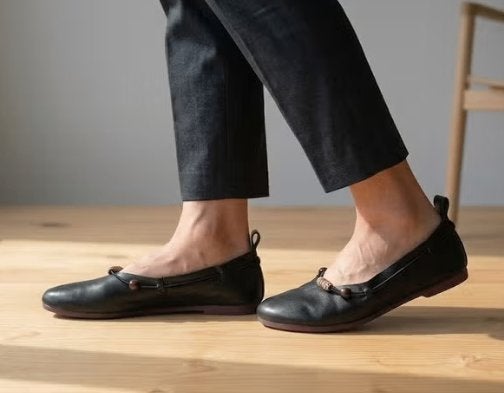 schoenen Fodd barefoot, Zwart, Ballerina's, Zo goed als nieuw, Fodd barefoot