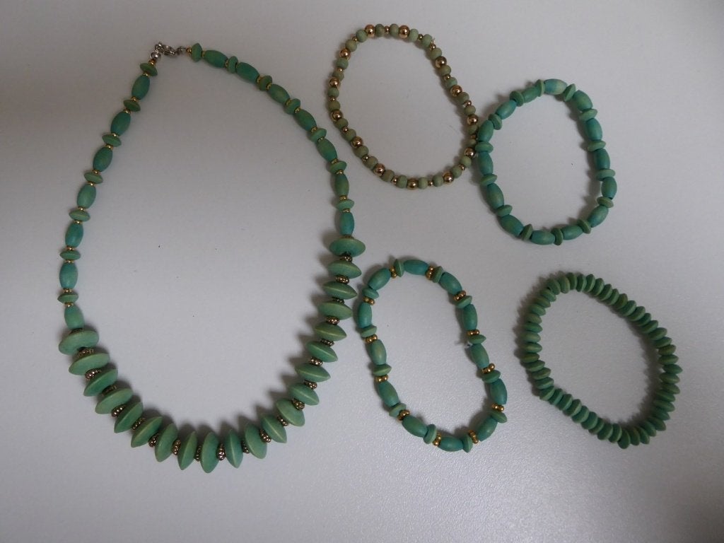 sieraden ketting met armbanden, Ophalen of Verzenden, Overige materialen