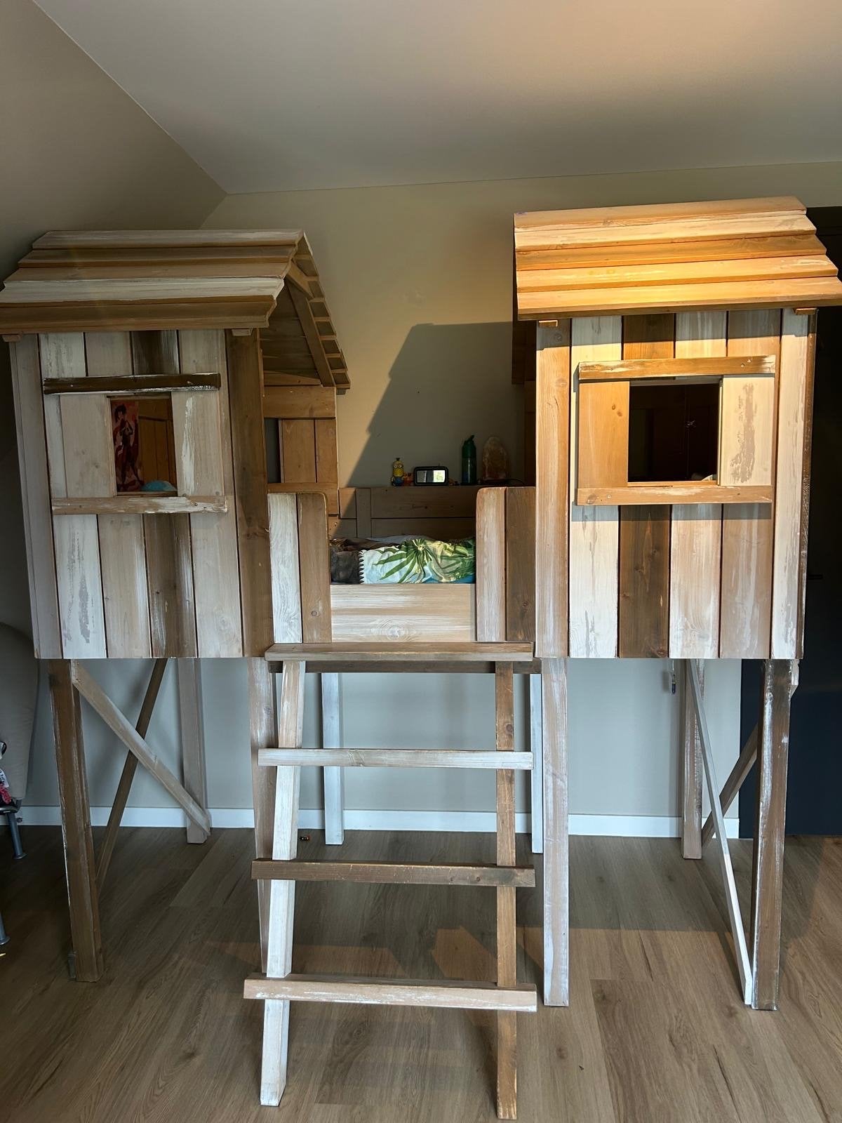 Lifetime Boomhutbed Hoogslaper Kinderbed, Ophalen, Gebruikt, Hoogslaper, Eenpersoons